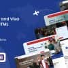 Immigration and Visa Consulting HTML Template