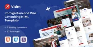 Immigration and Visa Consulting HTML Template