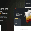 Wrapmax – Custom Packaging and Branding Agency FSE WordPress Theme