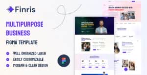 Finris – Multipurpose Business Figma Template