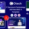 oTech – IT Solutions & Technology Startup ASP.NET MVC 5 Template
