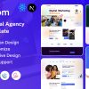 Digitom – Digital Agency React NextJS Template