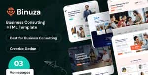 Binuza – Business Consulting Site Template
