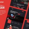 Autozen – Car Detailing Services & Car Repair Elementor Template Kits