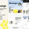 Bioverge – Science Research & Laboratory Elementor Template Kit