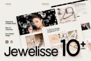 Jewelisse – Modern Luxury Jewelry Store Elementor Template Kit