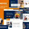 Handyso – Handyman & Repair Service Elementor Template Kit