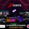 Xports – eSports and Gaming WordPress Theme