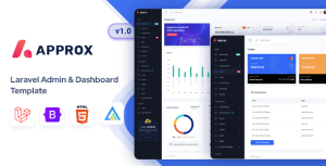 Approx – Laravel Finance Management Admin & Dashboard Template