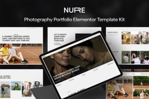 Nure – Photography Portfolio Elementor Template Kit