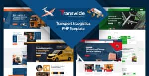 Transwide – Transport & Logistics PHP Template