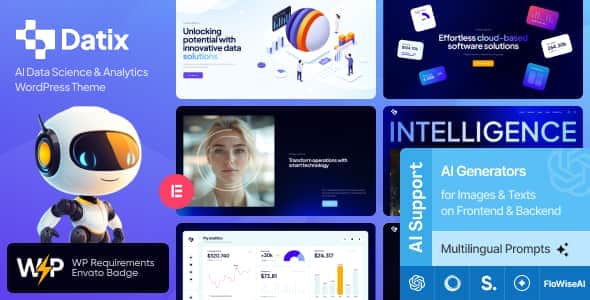 Datix – AI Prjection, Data Science & Analytics WordPress Theme Datix – AI Prjection, Data Science & Analytics WordPress Theme