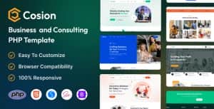 Cosion – Business Consulting PHP Template