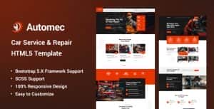 Automec – Car Service & Repair HTML5 Template Automec – Car Service & Repair HTML5 Template