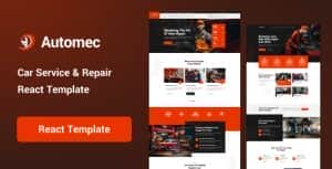 Automec – Car Service & Repair React Template Automec – Car Service & Repair React Template