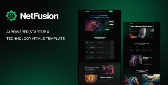 NetFusion – AI Powered Startup & Technology HTML5 Template NetFusion – AI Powered Startup & Technology HTML5 Template
