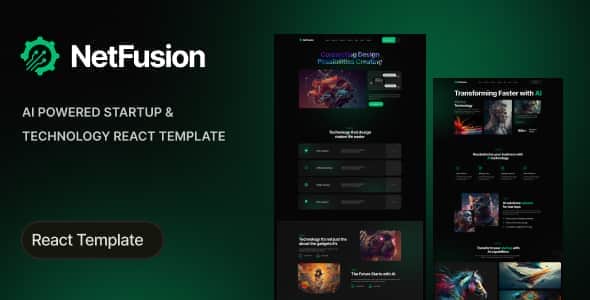 NetFusion – AI-Powered Startup & Technology React Template NetFusion – AI-Powered Startup & Technology React Template