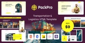 PackPro – Transportation & Logistics HTML Template