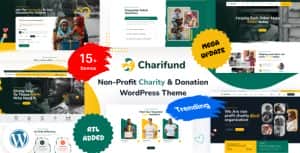 ChariFund – Charity WordPress Theme Multipurpose