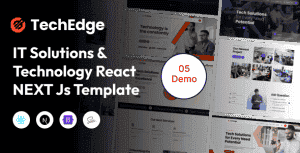 TechEdge – IT Solutions & Technology React Next Js Template TechEdge – IT Solutions & Technology React Next Js Template