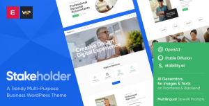 Stakeholder – Business Firm & Venture WordPress Theme Stakeholder – Business Firm & Venture WordPress Theme