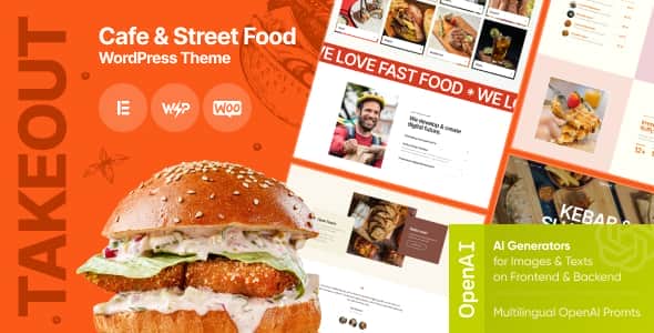 Takeout – Fast Food Delivery Cafe WordPress Theme Takeout – Fast Food Delivery Cafe WordPress Theme