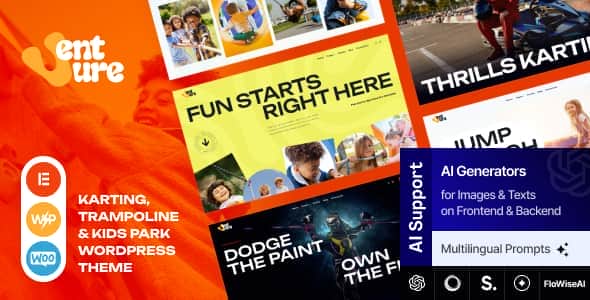 Venture – Karting, Theme Park & Carousel WordPress Theme Venture – Karting, Theme Park & Carousel WordPress Theme