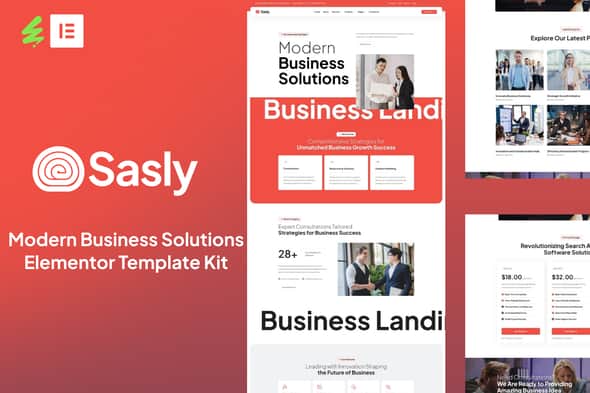 Sasly – Modern Business Solutions Elementor Template Kit Sasly – Modern Business Solutions Elementor Template Kit