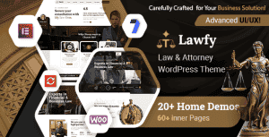 Lawfy – Lawyer WordPress Theme