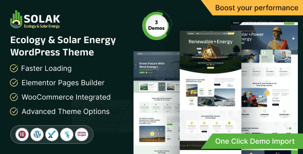 Solak – Ecology & AI Solar Energy WordPress Theme Solak – Ecology & AI Solar Energy WordPress Theme