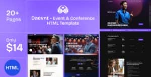 Daevnt – Event and Conference HTML Template Daevnt – Event and Conference HTML Template