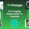 Charger – EV Charging Station React JsTemplate