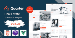 Quarter – Real Estate Vue Nuxt Js Template Quarter – Real Estate Vue Nuxt Js Template