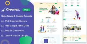 Cleanex – Home Services & Cleaning Template
