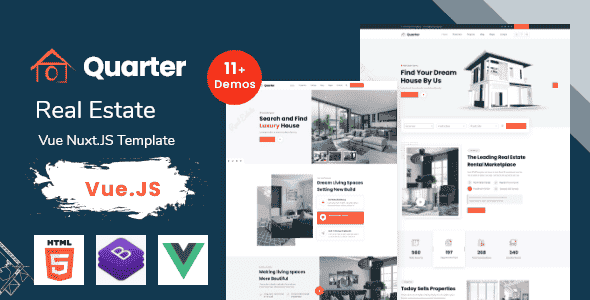 Quarter – Real Estate Vue Nuxt Js Template Quarter – Real Estate Vue Nuxt Js Template