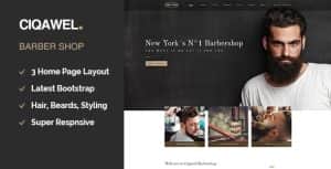Cigawel – Barbershop WordPress Theme