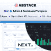 Abstack – Next Js Admin & Dashboard Template