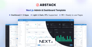 Abstack – Next Js Admin & Dashboard Template