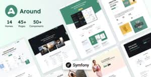 Around – Symfony Multipurpose Landing Template