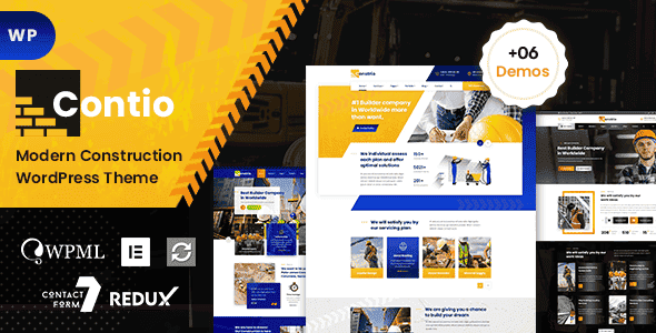 Contio – Construction WordPress Theme Contio – Construction WordPress Theme