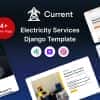 Current – Electricity Services Django Template