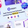 eSoft – Remix.Js SaaS Startup & Software Landing Page Template