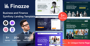 Finazze – Business and Finance Symfony Template