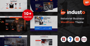 Industo – Factory & Industry WordPress Theme