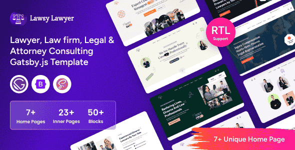 Lawsy – Lawyer, Law firm, Legal & Attorney Consulting Gatsby.Js Template Lawsy – Lawyer, Law firm, Legal & Attorney Consulting Gatsby.Js Template
