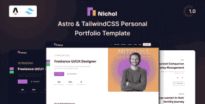 Nichol – Astro Personal Portfolio Templates Nichol – Astro Personal Portfolio Templates
