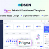 Osen – Figma Admin & Dashboard Template