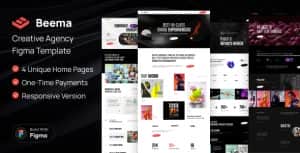 Beema – Digital & Creative Agency Figma Template