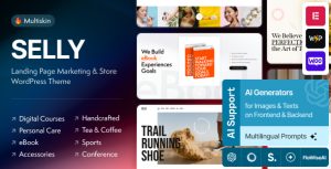 Selly – Promo Sales Landing Page WordPress Theme Selly – Promo Sales Landing Page WordPress Theme