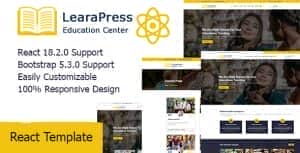 LearaPress – Education & Courses React Template LearaPress – Education & Courses React Template